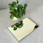 0.8mm Mirror Aluminum Honeycomb Panel For Ceiling Wall Decoration for sale
