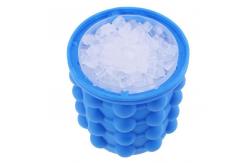 China Multi Functional Silicone Ice Cube Maker Food Grade Ice Buckets Saving Space supplier