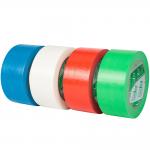 PE Masking Stucco Duct Tape No Residue Delicate Easy Tear Red Vinyl Stucco Tape for sale