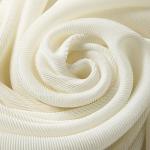 Three-Dimensional Striped Pleated Textured Matte Pleated Fabric