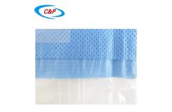 China Customized Surgical Sterile Nonwoven Radial Angio Drape With 4 Holes Supplier supplier