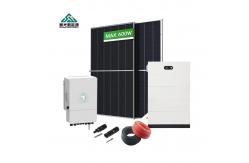 China Roof Mounting 15kw Solar Energy System With Deye Growatt Afore Inverter supplier