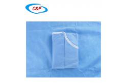 China 45gsm Disposable Surgical Gown Reinforced Gown SMS SMMS Spunlance supplier