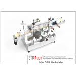 Lube Oil Bottle Labeling Machine Front Back Two Sides for sale