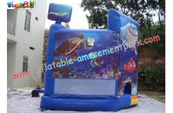 China OEM Outside Small Inflatable Commercial Bouncy Castles With PVC tarpaulin supplier