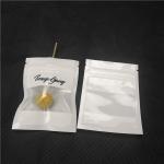 Customized Plastic Pouch Jewelry Packaging Bags With Clear Window for sale