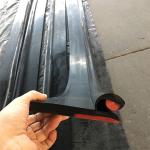 Pu Rubber Dual Seal Skirt Board Double Lips Conveyor Belt Sealing for sale