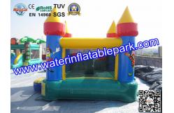 China EN71 Mini Inflatable Bounce House Slide Combo For Kids Party supplier