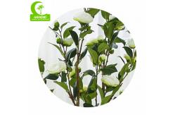 China 150cm Durable Artificial Ficus Tree . Artificial Camellia Tree With White Flower supplier