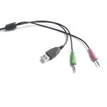 Lightweight Computer Gaming Headset Stereo 3.5mm With LED Light