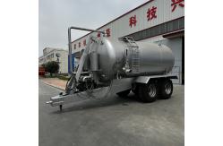 China Tractor Fertilizer Manure Spreader With Biogas Slurry Liquid Tank supplier