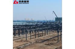 China Customized Steel Structure Manufacturing For Office Building / Poultry Farm / Hangar supplier