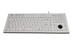 China IP68 106 Keys Waterproof Medical Keyboard 100mA Washable With Backlight supplier