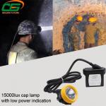 IP65 Safety Underground Led Mining Cap Lamp 1 Watt Light Weight for sale