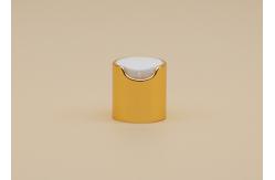 China PP Disk Top Cap Aluminum Outside Plastic Inside Silk Screen Printing supplier