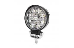 China LED Mini 27W IP67 Spotlight Work Vehicle Round Light supplier