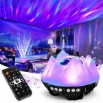 New Aurora Star Projector 3 in 1 Galaxy Night Light Projector Wireless Music Speaker for Kids Baby Teen Adults for sale