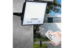 China ABS LED Solar Floodlight Waterproof IP67 Solar Flood Light With Remote supplier
