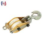 Snatch Block 2 Ton Aluminum Sheave Hosting Tackle Conductor Stringing Tools for sale