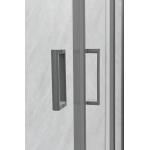 Sliding Opening European Shower Enclosure With Alum Frame And 5/6mm Tempered Glass