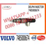 Diesel Fuel Injector 21582101 7421644602 7485000674 7485003951 7421582101 E3.18 for VOL REN-AULTT 11LTR EURO3 for sale