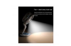 China 100 Pcs Outdoor Illuminated Folding Desk Fan Shear Multi Function supplier