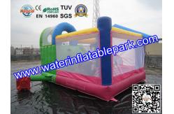 China Backyard Kids Small Inflatable Bouncy Castle with Slide Hire supplier
