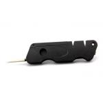 Multi Purpose Outdoor Knife Sharpener With Climbing Hook , Screwdriver And Fire Stick for sale