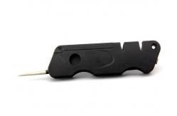 China Dual Action Practical Mechanical Knife Sharpener With Hand Held Design supplier
