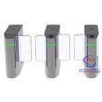 Quick Pass RFID Security Turnstile Gate Brushless Motor Biometric Face Recognition for sale