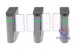 China Quick Pass RFID Security Turnstile Gate Brushless Motor Biometric Face Recognition supplier