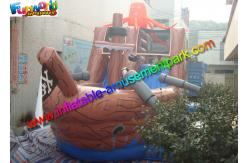 China Customized Pirate Ship Commercial Inflatable Slide For Children supplier
