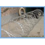 Hot Dipped Galvanized Concertina Razor Barbed Wire 10 Meter Length for sale