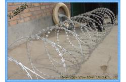 China Security Protected Concertina Razor Wire Fence Bto-22 With Clips supplier