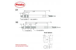 China Non Lock Mechanical Control Cable Industrial Push Pull Control Heads Engine Shut Down supplier