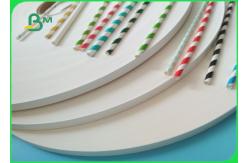 China 60g 120g White Paper Straw Base Paper Heat - Resistant FDA Straw Face Paper supplier