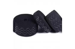 China 10mm-65mm Width Anti Slip Webbing Spandex Silicone Elastic Band supplier