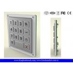 IP65 Metal Vandal Proof Industrial Keypad For Outdoor Access System for sale