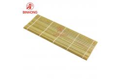 China Handmade Mao Bamboo 24*24cm Sushi Rolling Mat supplier