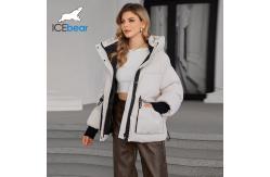 China Short Length Thickened Down / Cotton Jacket Trendy Loose Style With Down Filling supplier
