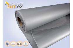 China Asbestos Free Woven Fiberglass Fabrics With Silicone Coating For Removable Insulation Jacketing supplier
