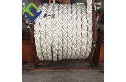 China Mooring Nylon Mooring Line 48mmx220m Hawser 8 Strand Braided Yacht Rope supplier