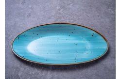 China FDA Approved 14 16 Stoneware Oval Serving Platter supplier