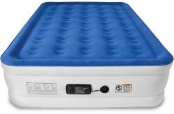 China Customized Inflatable Air Mattresses PVC Material Double Air Mattress supplier