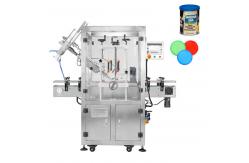 China Automatic Dust Capping Machine Milk Filling Machine Biscuits Potato Chips Capping supplier