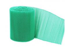 China 0.8mm Wire diameter Brass Coil Mesh , 8MM Aluminum Alloy Flexible Mesh Curtain supplier