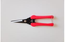 China Lock Scissors Plastic Handle Housework Scissors With Safety Lock supplier