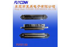 China IDC Female 50 Pin Centronics Connector With Spring Certificated UL supplier