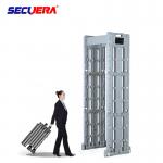 Multi Zone Door Frame Metal Detector Waterproof Audible And Volume Adjustable