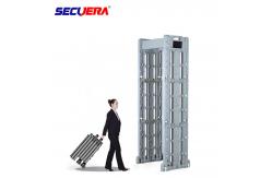 China Multi Zone Door Frame Metal Detector Waterproof Audible And Volume Adjustable supplier